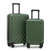 Horizon 2.0 Kofferset, 2 stuks (klein + middel) - Groen