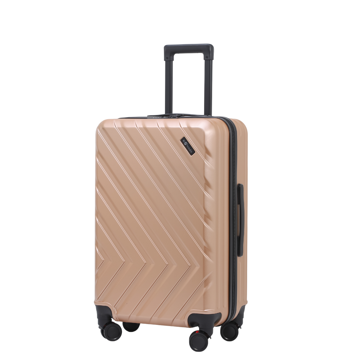 Horizon 2.0 koffer in goud met wielen
